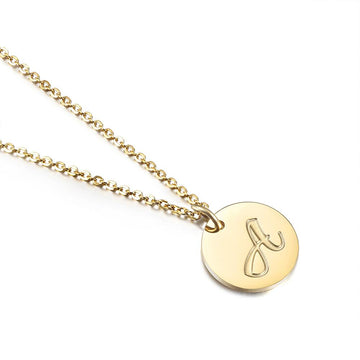 Gold Initial Charmy Necklace